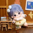 thumbnail image 3 of Muñeca de algodón de felpa Kawaii para niños, 20cm, Idol, figura de súper estrella de peluche, piruleta linda, ojos grandes, muñeca para niña, puede cambiar la ropa, regalo para niños, 3 of 3