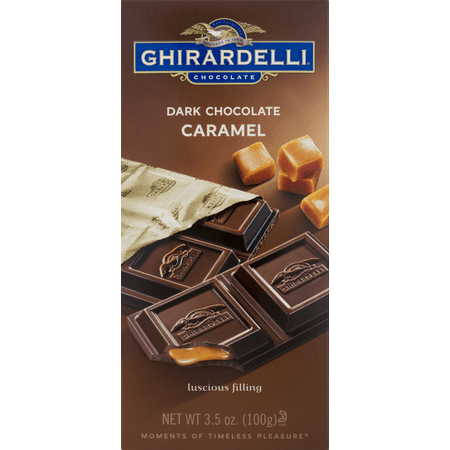 UPC 747599607653 product image for Ghirardelli Dark Chocolate Caramel Chocolate Bar, 3.5 Oz. | upcitemdb.com