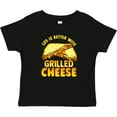 thumbnail image 3 of Inktastic Life is Better with Grilled Cheese Boys or Girls Baby T-Shirt, 3 of 5