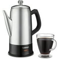 thumbnail image 1 of Cuisinart - Electric Percolator, 12 Cup Capacity, Stainless Steel, 1 of 5
