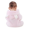 thumbnail image 4 of Infant Newborn Baby Boy Girl Fleece Hooded Romper Jumpsuit Bodysuit Outfits, 4 of 4