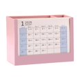 thumbnail image 2 of Two In One Pen Holders, 2025 Desk Calendar, Multifunctional Desk Storage Box, Stylish Organizer, Plastic Material, Monthly Calendar, Photo Frame, For Home Office, 2 of 6