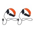 thumbnail image 2 of DYNWAVECA 2Pcs Rechargeable LED Armbands High Visibility Runners Accessories Bracelet Gift Orange, 2 of 8