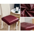 thumbnail image 3 of de asientos para sill comedor Yotijar Vino rojo funda para asiento de comedor, 3 of 8