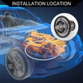 thumbnail image 2 of Termostato de motor de refrigerante para Mazda 2 2011-2014 No.KL0115171A tono plateado 1 pieza, 2 of 6