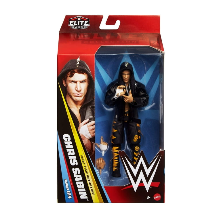 WWE Elite Chris Sabin Action Figure, Series #124, 6-inch