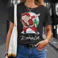 thumbnail image 4 of Ronald Name Gift Santa Ronald Unisex TShirt, 4 of 6