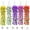 All 5 Colors, variant on Spencer 2Pcs Artificial Hanging Flowers 2.6Ft Fake Yellow Violet Plants Vine for Indoor and Outdoor Decoration