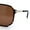 Matte Tortoise - Brown, variant on Polarized Mens Posh Fashion Racer Plastic Oversize Sunglasses Matte Tortoise - Brown