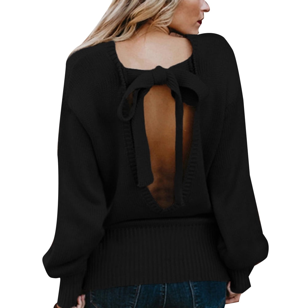 Bow Tie Knitwear Sweater | Walmart 