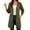 Green(New&Hot), variant on ZHYou Long Hooded Jackets for Women Full Zip Up Drawstring Casual Comfy Baggy Long Sleeve Hoodies with 2 Pockets,Black,Size L