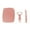 B, variant on Coffee Storage Containers Mini Serving Small Brush Set Ceramic Set With Fruit Vegetable Peeler Mini Cutting Board Colorful Kitchen Tools 3PCS