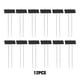 thumbnail image 2 of Matsuzay 12 Uds. Marcadores de plantas duraderos y duraderos de Metal para plantas de jardín prácticos y prácticos Jardín y Patio negro, 2 of 6