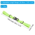 thumbnail image 2 of Uxcell Backpack Belt Strap, Polyester Adjustable Replacement Waist Strap with Quick Release Buckle, Fluorescent Green, 2 of 6