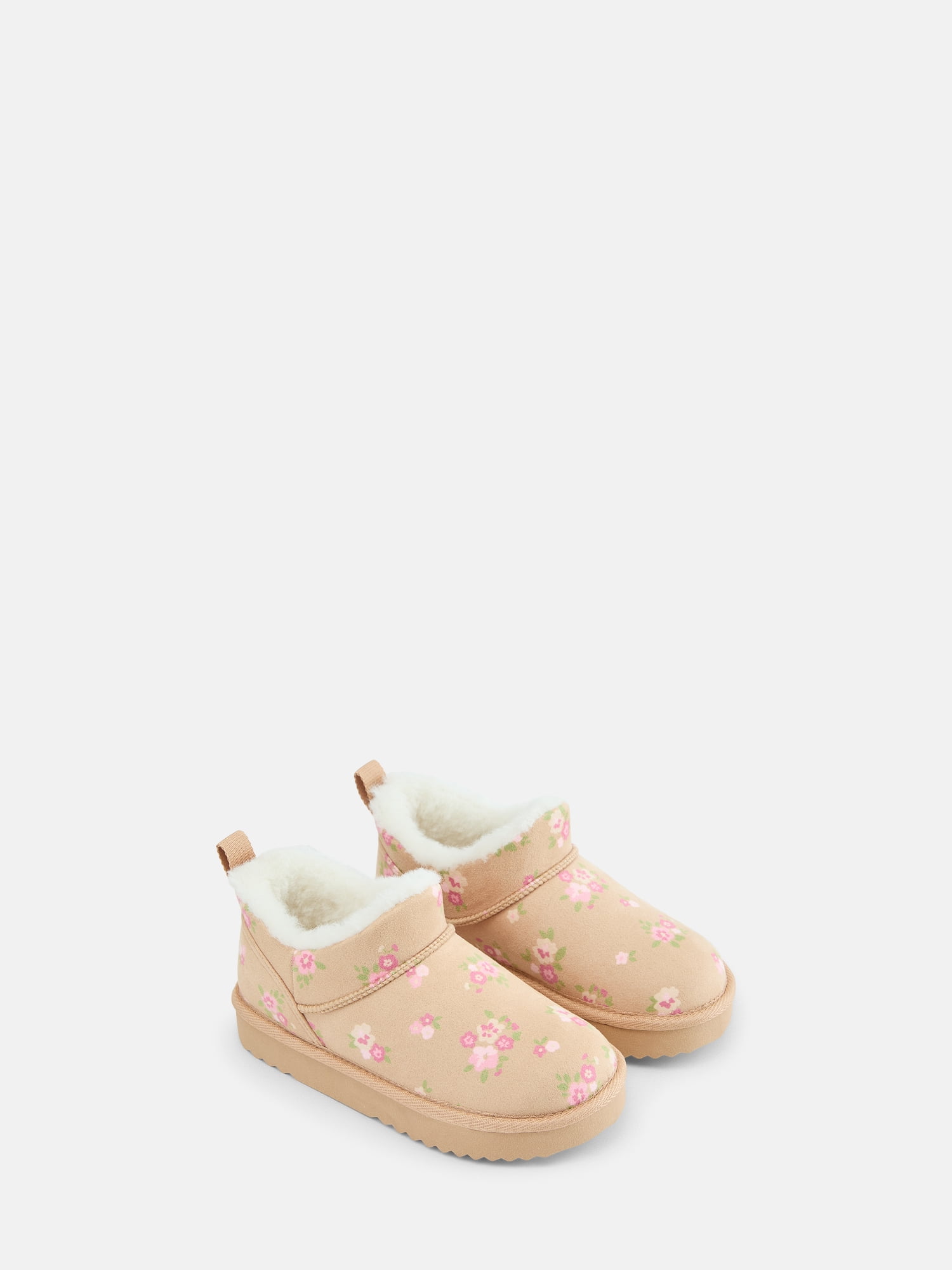 Wonder Nation Toddler, Little & Big Girls Faux Shearling Mini Platform Boots