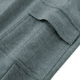 thumbnail image 4 of Loopsun Boys Cargo Pants, Children Boys Casual Solid Outwear Cargo Pants with Pocket Dark Gray 8-9 Years, 4 of 5