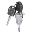 thumbnail image 3 of Unique Bargains Vehicle Door Lock Cylinder with 2 Keys 604837167 Left Side for Volkswagen, 3 of 8