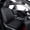 Leather (Black with Red Line), variant on coverdream Custom Fit Seat Covers for Toyota Venza 2021 2022 2023 2024 LE,XLE,Limited,Nightshade - Washable Polyester Auto Seat Covers(Full Set,Black)