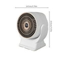 thumbnail image 6 of Portable Space Heater For Indoor Use,800W Mini Heater,personal Heater Fan,Fast Heating Ceramic Room Small Heater With Heating ,Warm Any Angle, 6 of 7