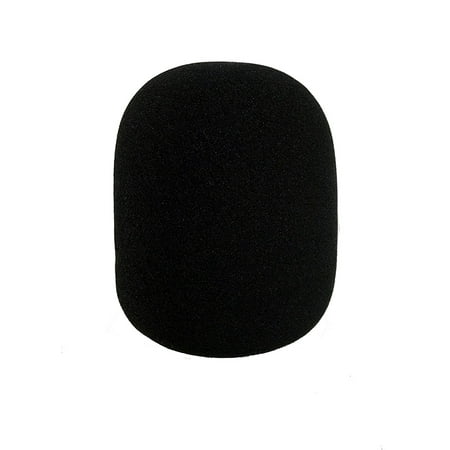 Black Foam Windscreen - Tetra-Teknica Essentials Series XLWS-1P Extra Large Microphone Windscreen for Blue Yeti, MXL, Audio Technica, and Other Large USB Microphones , Color Black
