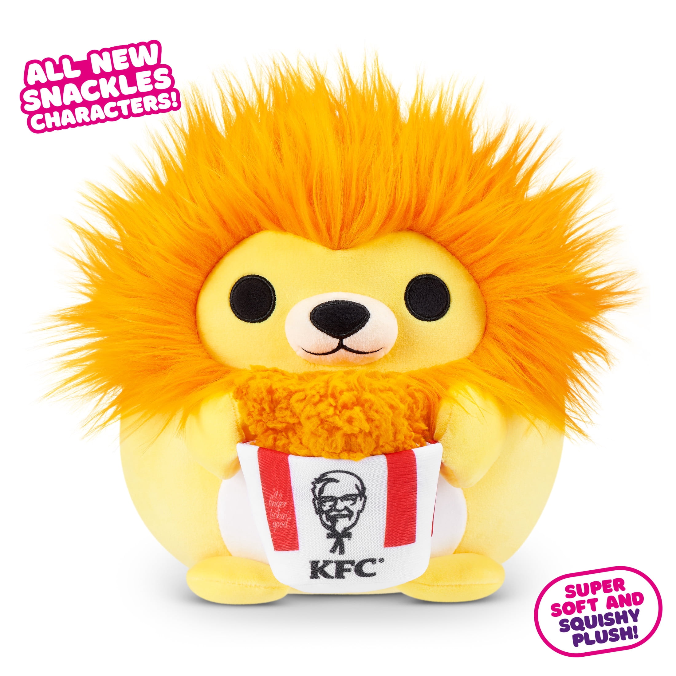 Snackles Licensed 8-inch Plush (Green Roost w/KFC) by ZURU