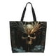 thumbnail image 1 of Balery Vintage Ornate Skull Bolsa Tote Estilo Estético con Cremalleras, Bolsa de Hombro, Bolsa de Compras Grande y Plegable, 1 of 8