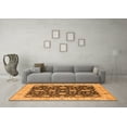 thumbnail image 3 of Ahgly Company Indoor Rectangle Oriental Orange Traditional Area Rugs, 4' x 6', 3 of 4