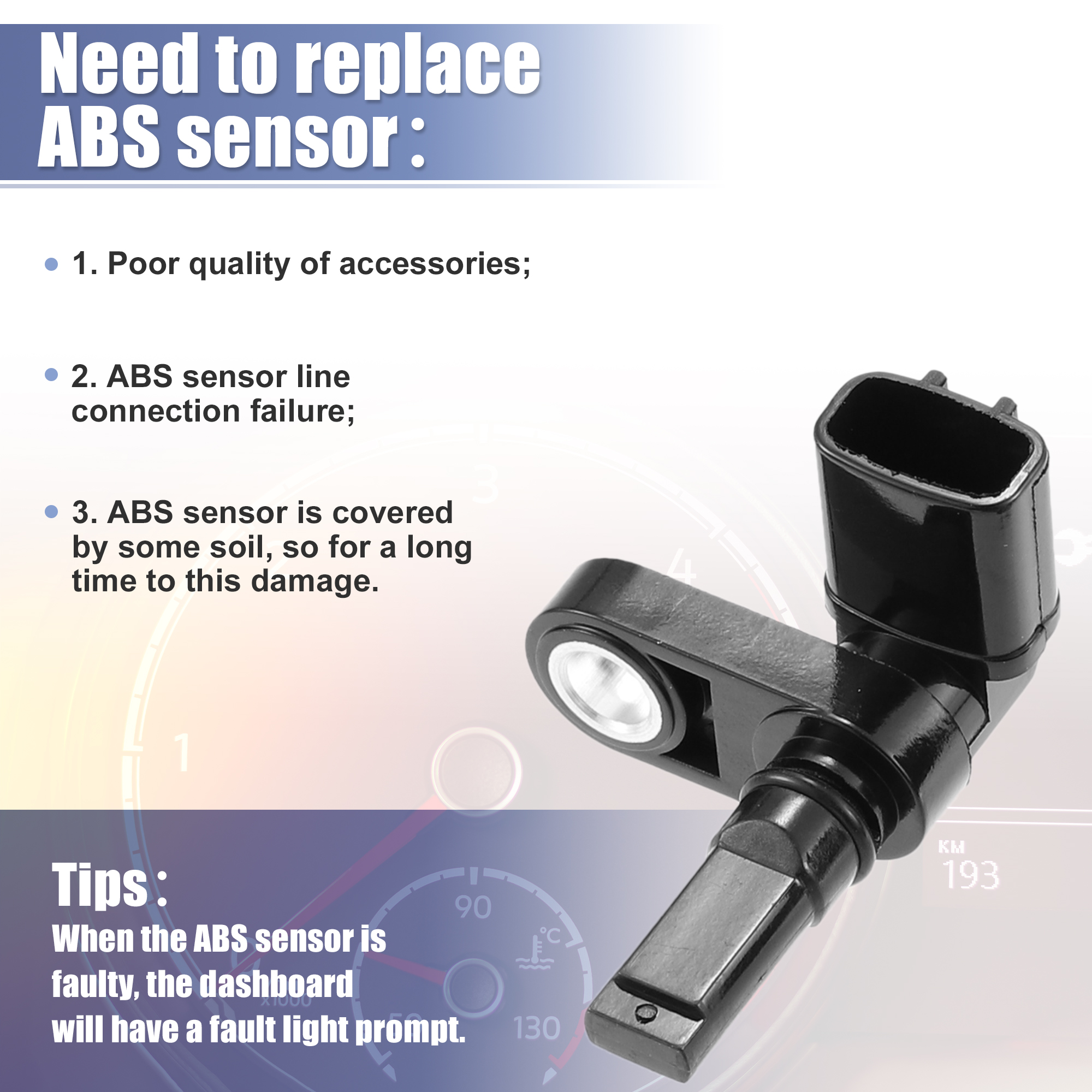Volkswagen E-Golf Abs Wheel Speed Sensor (rear) - WHT003864D | Oklahoma City Volkswagen - Foto 8
