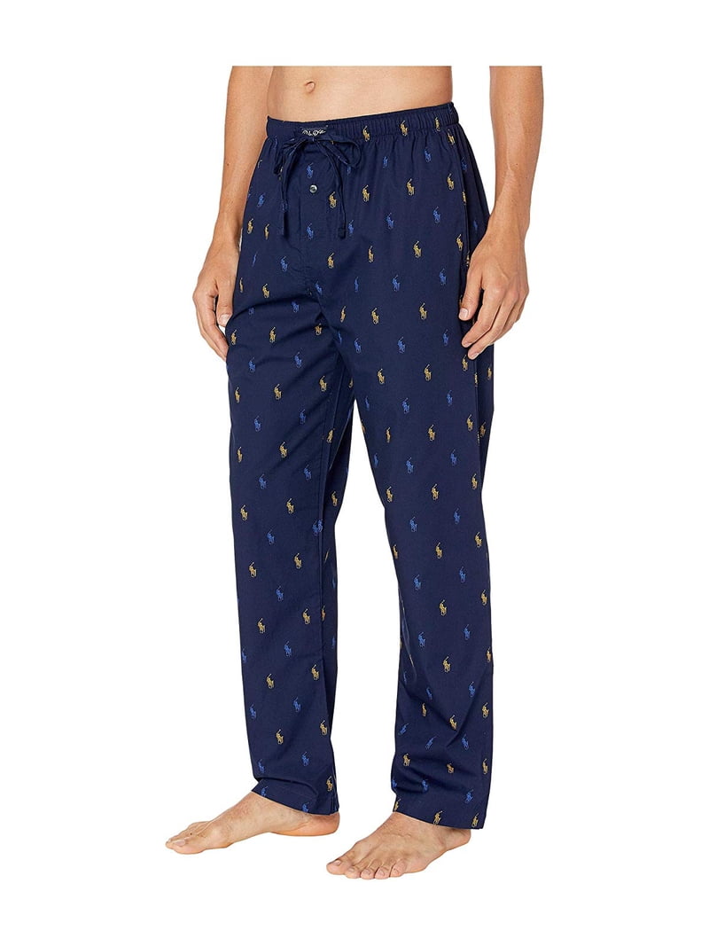 多睡眠障。未使用❗POLO RALPH LAUREN BP 2 170 Polo Ralph Lauren Big & Tall Pony-Print Knit Pajama Pants | Dillard's