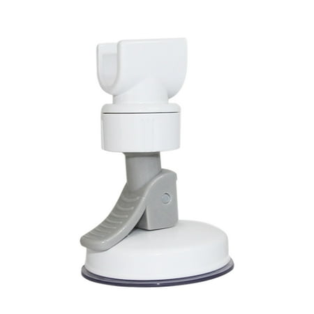 

10PCS Showerhead Bracket Suction Cup Shower Head Holder Adjustable Bathroom Wall Mounted Stand White Gray