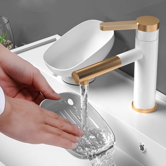 No Drill Wall Mount Soap Holder, Rustproof Soap Dish with Drain Tray, Adjustable Bathroom Kitchen Soap Organizer, Self-Adhesive Sink Storage Rack Space Saver