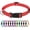 Red, variant on Dog Collars for Small Dogs, Reflective Nylon Pet Collar with Quick Release Buckle, Small Dog Collar for Boys