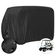 4 Passenger Golf Cart Cover roof 80" L (Grey, Taupe, or Green), Fits E Z GO, Club Car and Yamaha G Model - Fits GEM e2