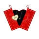 thumbnail image 2 of Baúles de almacenamiento, organizadores de armario y almacenamiento, organización y almacenamiento, caja de regalo de joyería con doble apertura para el día de San Valentín, regalo en forma de corazón, 2 of 8