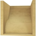 thumbnail image 4 of 12"W x 12"D x 12"H Wide Garner Rough Cedar Woodgrain TimberThane Corbel, Primed Tan, 4 of 6