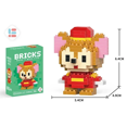 thumbnail image 3 of Bloques de construcción de Disney Stitch, dibujos animados de anime Kawaii, minifiguras de acción para niños, bloques, ladrillos, juguetes para armar, regalo para niños, 3 of 5