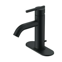 Gerber D225258 Parma 1.2 GPM Single Hole Bathroom Faucet - Black