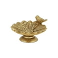 thumbnail image 3 of Cheungs 5497GD Golden Metal Flower Table Decor with Bird Accent, 3 of 4