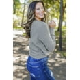 thumbnail image 4 of FOLUNSI Versatile Wrap Sweater - Soft V-Neck, All-Seasons Style, 4 of 8