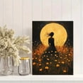 thumbnail image 2 of Qisvanset Framed Canvas Wall Art 12x16 Inch Moonlit Meadow Elegant Woman Romantic Canvas Art, 2 of 5