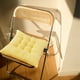 thumbnail image 3 of Cojín futón rojo de lujo con espuma de alta densidad para sofá de sala y repisa de ventana. Cojín de asiento duradero, cómodo y de uso general. Aestivo | Amarillo | AESTIVO, 3 of 6