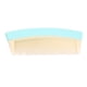 thumbnail image 2 of Peine de dientes finos para desenredar el cabello, peine antiestático azul, 2 of 8