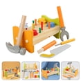 thumbnail image 3 of Miangastore Wooden Hammer Toy for Playing Safe and Durable with Assorted Color 1 Set, 3 of 9