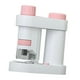 thumbnail image 2 of Mini telescopio de mano 80-160x educativo para exteriores con luz LED y cordón para niños rosado, 2 of 9