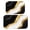 Black and Gold Marble Pattern, variant on Black and Gold Marble Pattern Bath Mat Set Of 2,Non-Slip Rug for Bathroom,Kitchen,Bedroom,Entrance, 30x17 and 23.5x15.7 Inches