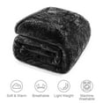 thumbnail image 4 of Whale Flotilla Extra Large Fleece Throw Blanket 50x70 Inch, Super Plush and Soft 300GSM Blankets for All Season, Fluffy and Lightweight, Black, 4 of 7