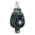thumbnail image 1 of Elemento triple Block Harken de 45 mm con rótula y soporte giratorio, 1 of 2
