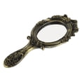 thumbnail image 4 of Espejo de maquillaje pequeño vintage para mujer, espejo de mano retro portátil, espejo de mano decorativo elegante para tocador, espejo compacto de viaje, 4 of 4