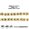 thumbnail image 4 of Niche Gold 428 X-Ring Chain 100 Links With Master Link Motorcycle 519-CDC2548H, 4 of 7