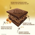 thumbnail image 3 of FERRERO ROCHER Premium Hazelnut Milk chocolate squares, 10 Individually Wrapped Chocolates, Great for Sharing or Gifting, 105g, 3 of 10